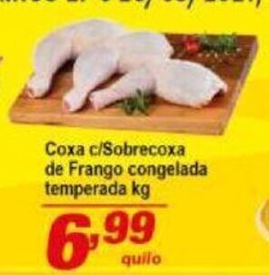 Coxa c/ Sobrecoxa de Frango 1kg