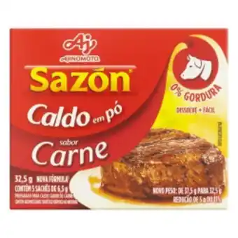 Cidade Supermercados Caldo em pó sazón carne 32,5gr oferta