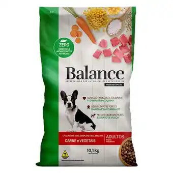 Nagumo Alimento para cães adultos raças pequenas carne e vegetais balance premium especial pacote 10,1kg oferta