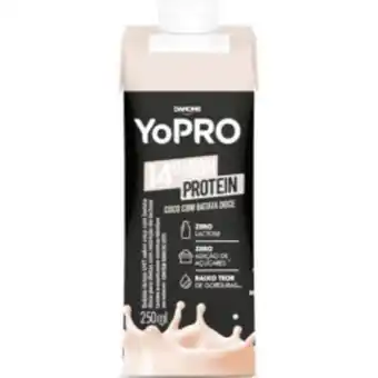 Hippo Bebida láctea danone yopro whey 15g coco/batata tp 250 ml oferta