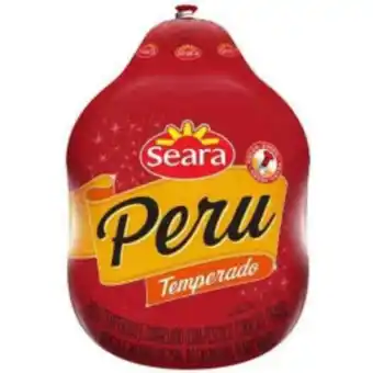Peru congelado seara temperado 4,3 kg