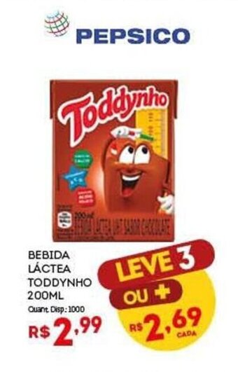 Bistek Supermercados BEBIDA LÁCTEA TODDYNHO 200ML oferta