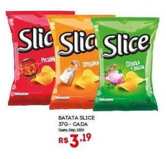 Bistek Supermercados BATATA SLICE 37G- CADA oferta