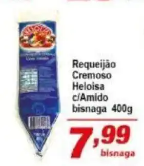 Requeijao Cremoso Heloisa c/Amido 400g