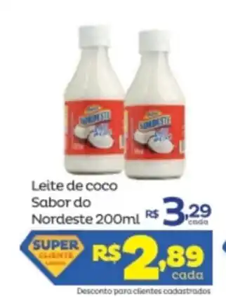 Super Lagoa Leite de Coco Sabor do Nordeste 200ml oferta