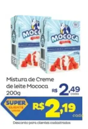Super Lagoa Mistura de Creem de leite Mococa 200g oferta