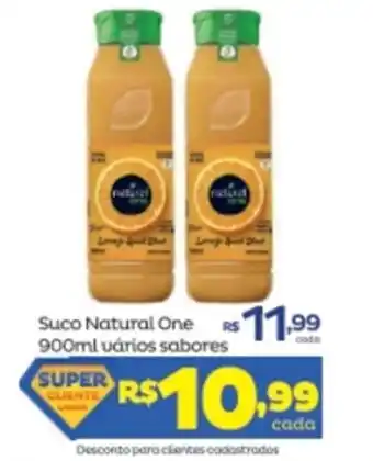 Suco Natural One 900ml varios Sabores