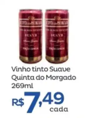 Vinho tinto Suave Quinta do Morgado 269ml