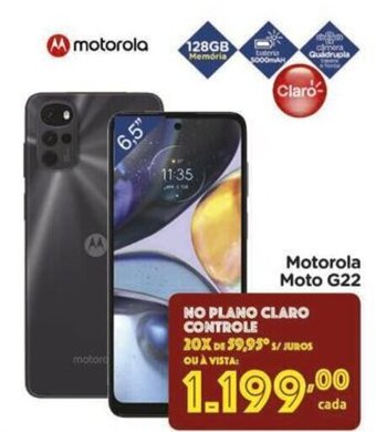 Carrefour Motorola Moto G22 oferta
