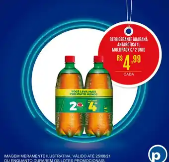 Refrigerante Guarana Antarctica 1L Multipack c/2 unid