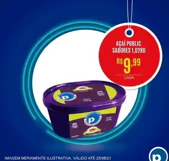 Acai Public Sabores 1.02kg
