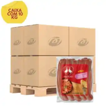 Carvalho Supermercado Caixa linguiça calabresa perdigão com 10 kg oferta