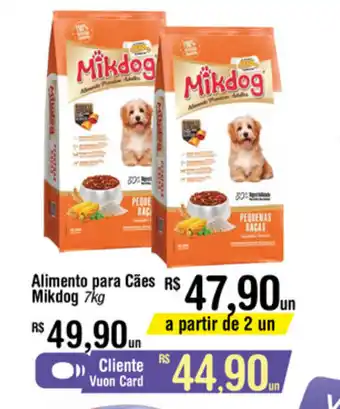 Fort Atacadista Alimento para Caes Milkdog 7kg oferta