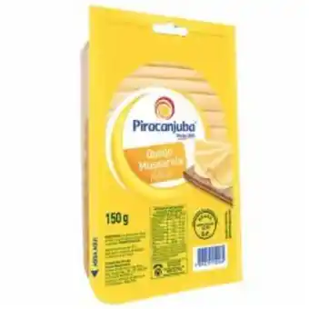 Queijo piracanjuba 150g mussarela fat