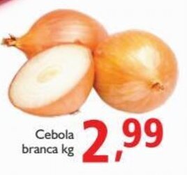 Cebola branca kg