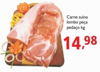 Carne suína lombo peça pedaço kg