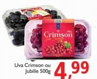 Supermercados ABC Uva Crimson ou Jubille 500g oferta