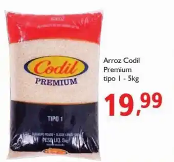 Supermercados ABC Arroz Codil Premium tipo I - 5kg oferta
