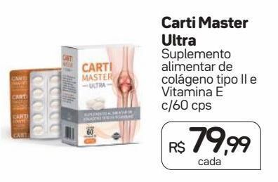 Colágeno tipo II Carti Master Plus 60 Cápsulas