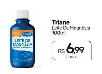 Drogal Leite de magnésia triane 100ml oferta