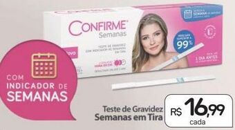 Drogal Teste de gravidez semanas em tira oferta