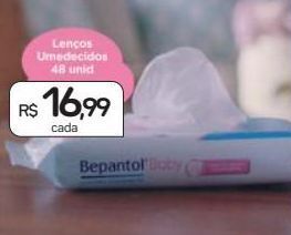 Drogal Lenços umedecidos bepantol 48u oferta