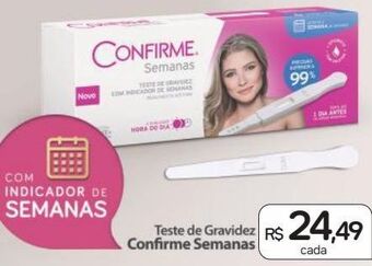 Drogal Teste de gravidez confirme semanas oferta
