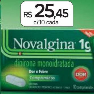Drogal Novalgina 1g c/10 cada oferta