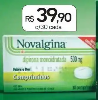 Novalgina 500mg c/30 cada
