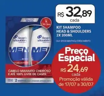 Drogal Kit shampoo head&shoulders 2x 200ml oferta