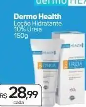 Loção hidratante dermohealth 10%ureia 150ml