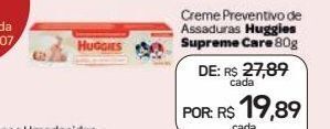 Drogal Creme preventivo de assaduras huggies supreme care 80g oferta