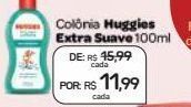 Drogal Colônia huggies extra suave 100ml oferta