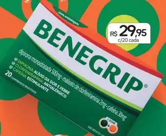 Benegrip 20 comprimidos revestidos