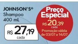 Drogal Shampoo johnson's 400ml oferta