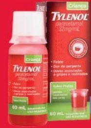 Drogal Analgésico tylenol criança líquido 60ml oferta