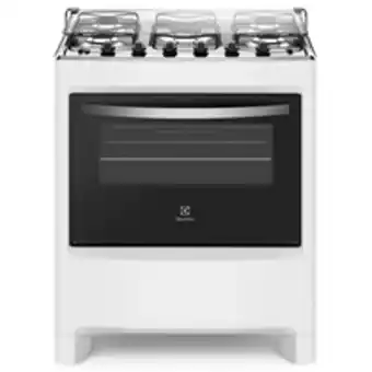 Bemol Fogão electrolux 5 bocas automático branco 76lbu oferta