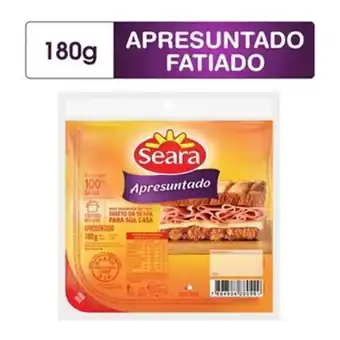 Supermercados Andreazza Apresuntado fatiado seara 180g oferta