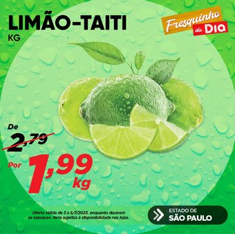 Dia LIMÃO-TAITI KG oferta