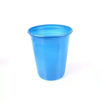 Copo refresco azul kirey 200ml embalagem 50 un
