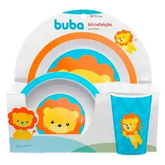 Supermercados Mateus Kit refeição infantil leãozinho buba oferta