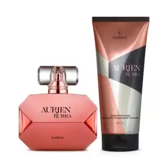 Eudora Combo aurien rubra: desodorante colônia 100ml + loção corporal 200ml oferta