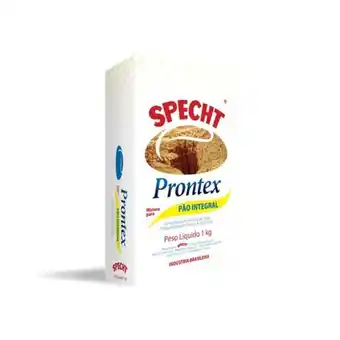 Mistura para pão integral specht prontex embalagem 1kg
