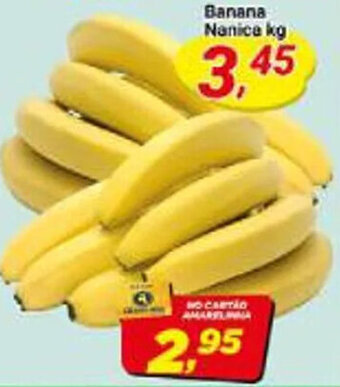 Amarelinha supermercados Banana Nanica kg oferta