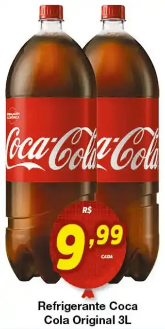 Refrigerante Coca Cola Original 3L