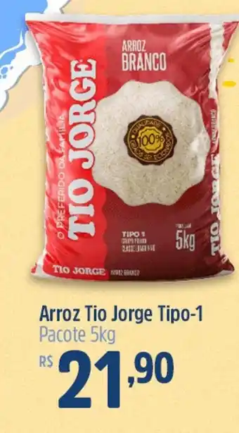 Quartetto Supermercados Arroz Tio Jorge Tipo-1 Pacote 5kg oferta