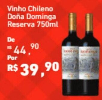 Extrabom Supermercados Vinho Chileno Doña Dominga Reserva 750ml oferta