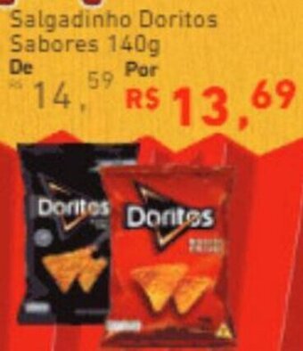 Extrabom Supermercados Salgadinho Doritos Sabores 140g oferta