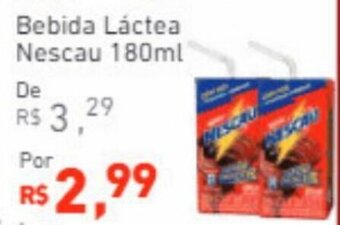 Extrabom Supermercados Bebida Láctea Nescau 180ml oferta