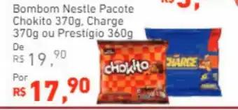 Extrabom Supermercados Bombom Nestle Pacote Chokito 370g. Charge 370g ou Prestígio 360g oferta